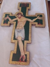 crocifisso antico legno