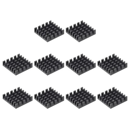 19x19x5mm nero self adhesive - 19x19x5mm,