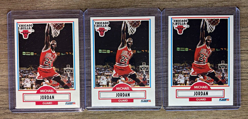 Fleer 1989 michael - 1989-90, jordan
