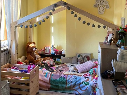 Lettino montessori una piazza