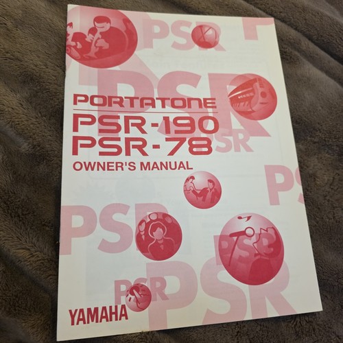Yamaha portatone psr - portatone, psr-190