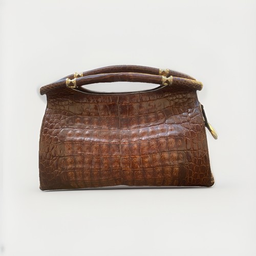 Borsa coccodrillo cesare - borsa,