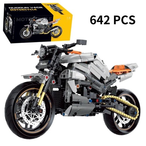 Moto costruite mattoncini - moto, da