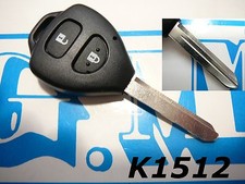 CHIAVE GUSCIO COVER PER TELECOMANDO TOYOTA AURIS - YARIS 2011 -  VERSO - 2 TASTI