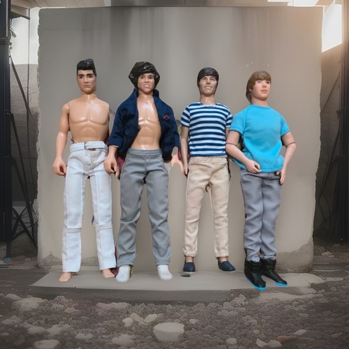 Set bambole one direction - 4,