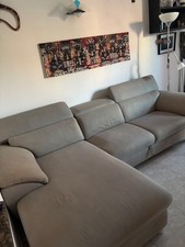 vendo divano con penisola a sinistra