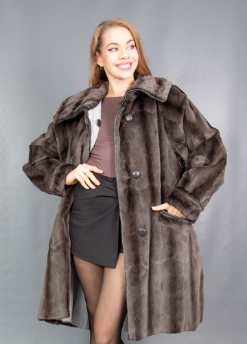 18761 cappotto visone glamour - cappotto,