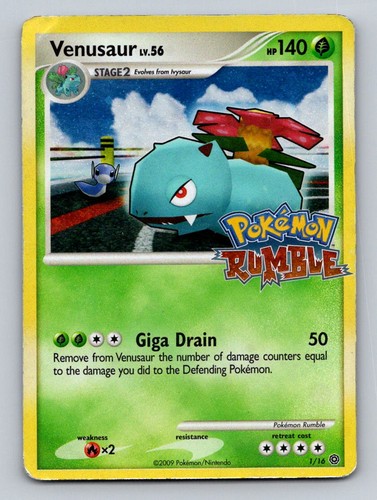 Venusaur pokemon rumble - venusaur, 1/16