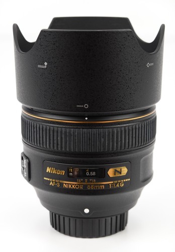 Nikon nikkor 58mm 1 4g - nikkor, f/1.4g