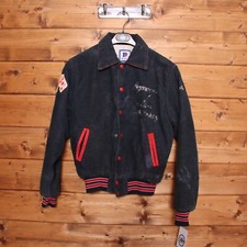 Giacca College RENNOC Usato Vintage (Cod.EBAY1851) Taglia: Xs Uomo/Unisex Nero