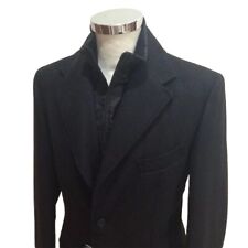 CAPPOTTINO BARONETTO FAY BAVERO STACCABILE NERO MADE IN ITALY TG 46 54 56 58