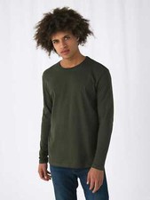 B&C  maglietta T-shirt MANICA LUNGA magliette 12 colori LONG SLEEVE #150 LSL