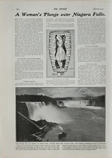 1901 Stampa Donne Scollato