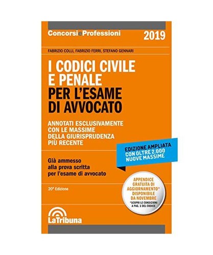 Codici civile penale - i, e