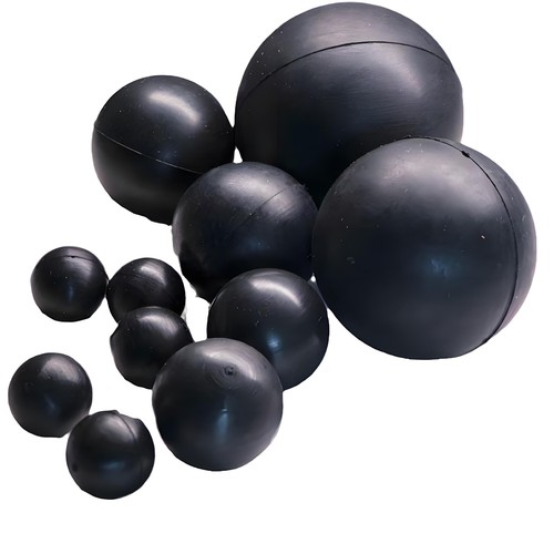 Palline rimbalzanti nere