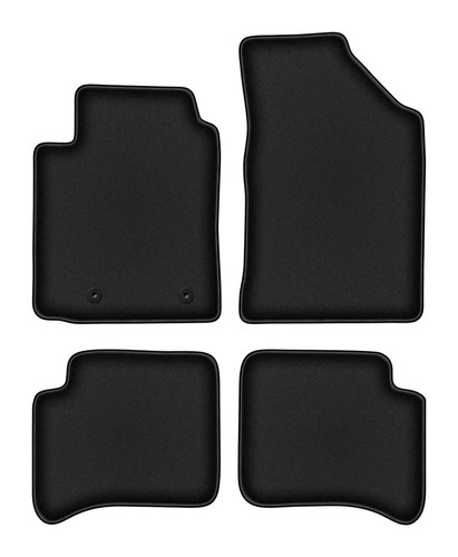 Set tappetini auto velour neri