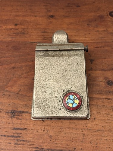 Portablocco vintage metallo - portablocco,