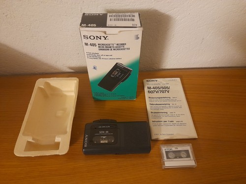 Microcassette recorder sony - microcassette,