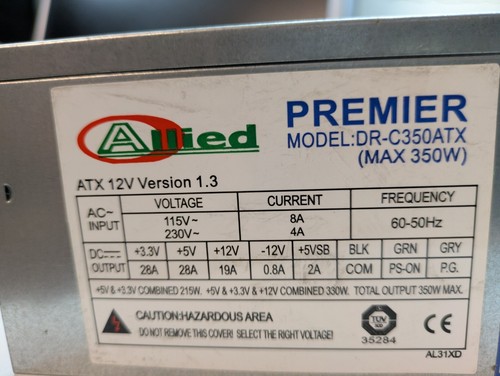 Alimentatore desktop atx - alimentatore,