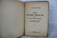 Lavinia Mazzucchetti PRIME LETTURE TEDESCHE per le scuole medie inferiori LIBRO