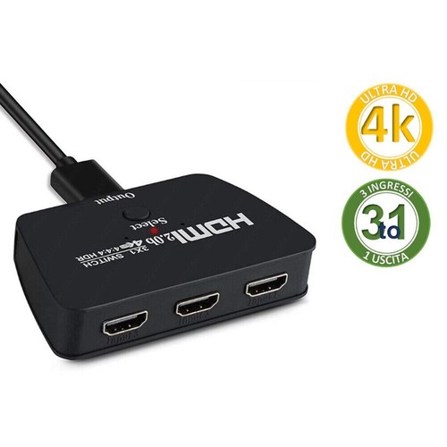 Commutatore switch hdmi - hdmi, 3