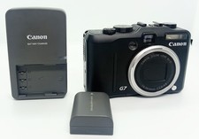 [Quasi come nuova] Canon PowerShot G7 10,0 megapixel fotocamera digitale compatta nera dal Giappone