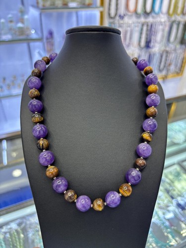 Collana perline occhio di - di,