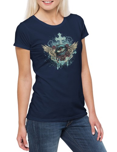 Shirt donna winged eye - t-shirt,