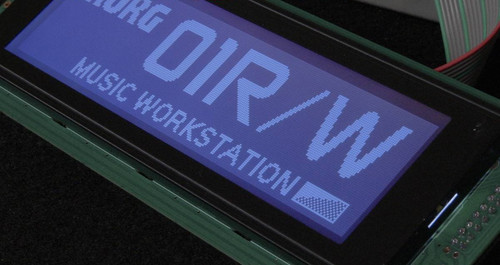 Korg 01r schermo - korg,