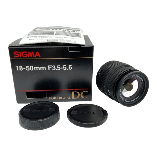 Sigma zoom 50mm - sigma, 18-50mm