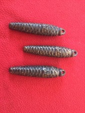 Vintage cuckoo clock weights
