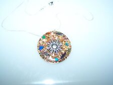 Orgon Medaglione Amuleto Sole Malachite Lapislazzuli Pietra Curativa Minerali