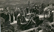 1954 ABANO TERME Carro allegorico I Premio Padova Fotografia N. Meneghetti