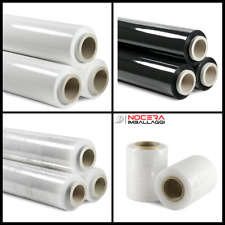 FILM ESTENSIBILE BIANCO/NERO/TRASPARENTE 2.4KG, MINI BOBINE DA 300G, IMBALLAGGIO