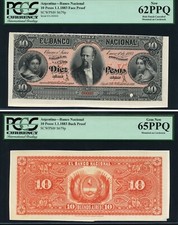 Argentina 1883 10 Pesos S679p