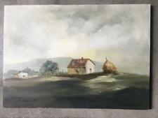 Quadro olio tela raugi - raugi,