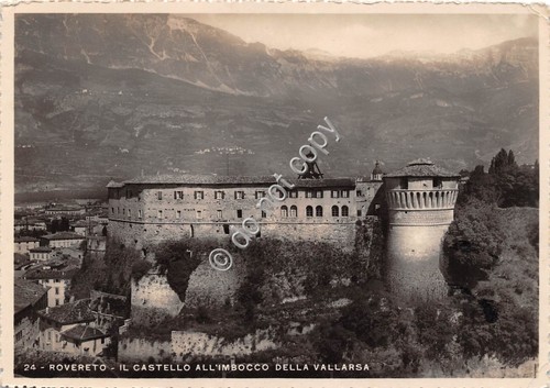 Cartolina rovereto castello - -,