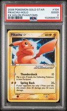 Psa pikachu gold star - pikachu,