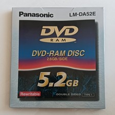 DVD RAM Panasonic 2.6GB