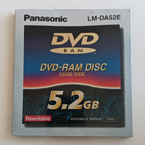 Dvd ram panasonic - ram, 2.6gb