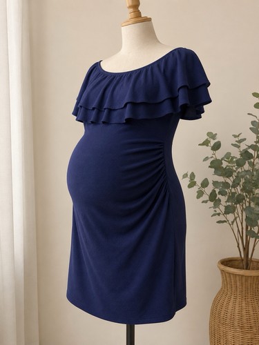 Abito premaman blu navy - , con