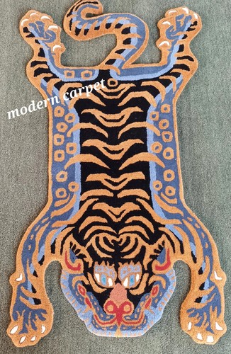 Tappeto forma tigre - a,