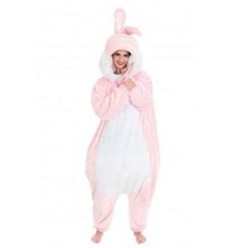Costume tuta mascotte coniglio