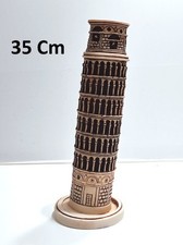 Torre di Pisa souvenir vintage in resina scultura del monumento ricordo Italia