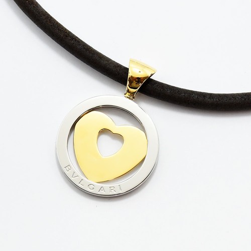 Choker tondo heart - tondo,