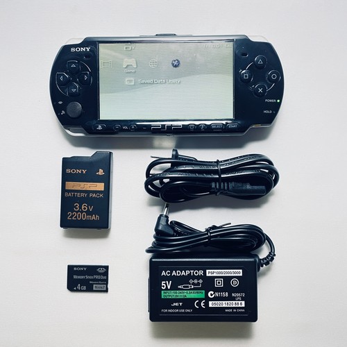 Console sony psp 3000 - psp-3000, nera