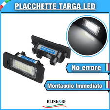 COPPIA LUCI TARGA LED PLACCHE
