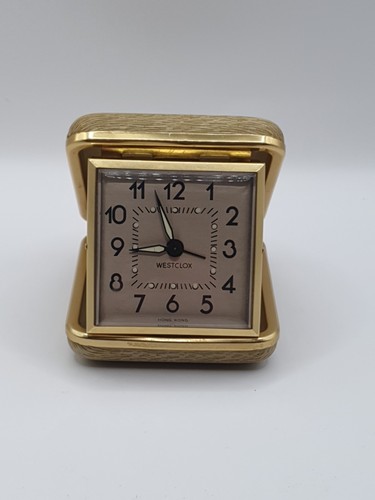 Westclox vintage travel alarm - travel,