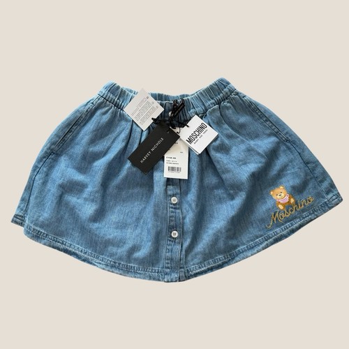 Gonna denim moschino bambina - gonna,