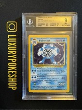 Carta Card Pokemon Poliwrath Set Base Unlimited Ita BGS 9 Mint 13/102